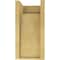 Ekena Millwork 7"W x 7"D x 14"H Wide Huntington Rough Cedar Woodgrain TimberThane Corbel, Primed Tan CORUR07X07X14HUNRCPR - alternate 5